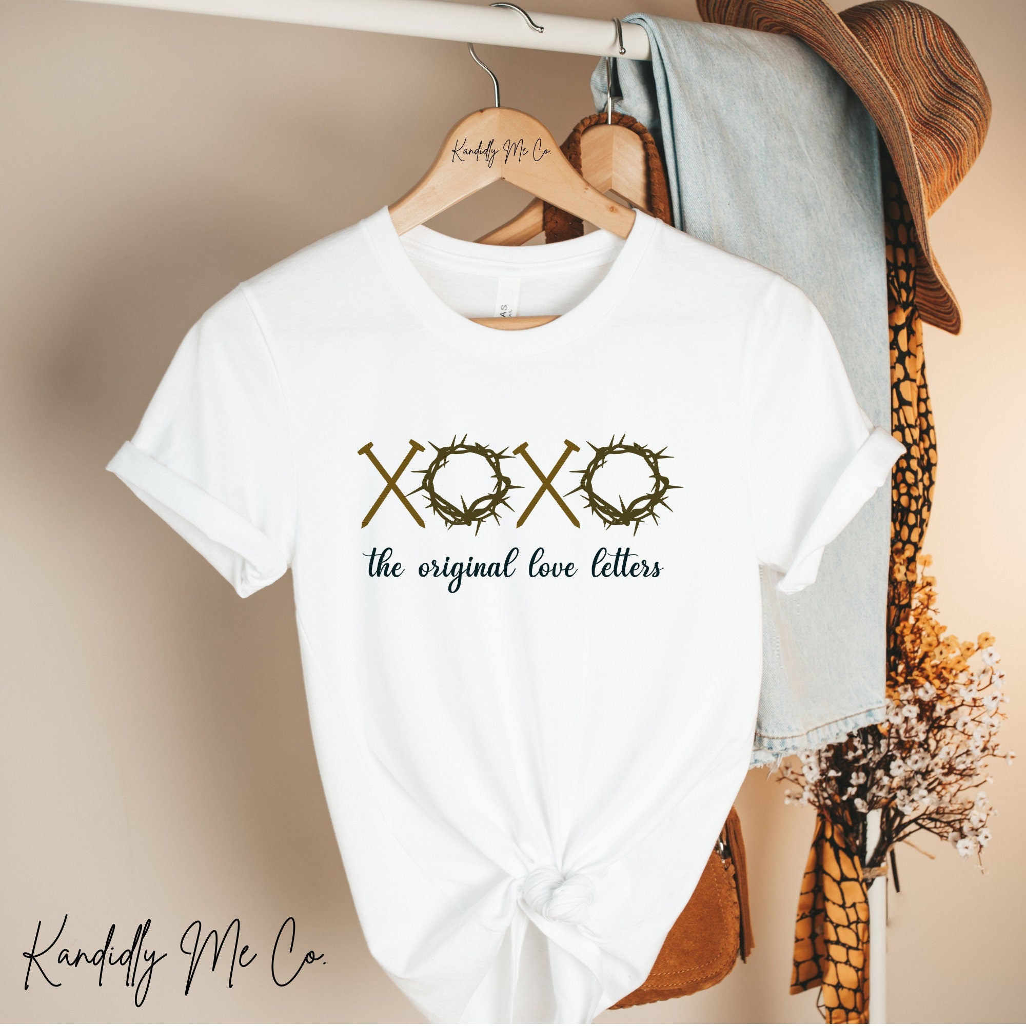 The Original Love Letters XOXO shirt / Graphic T-Shirt / Jesus Shirt / God Shirt